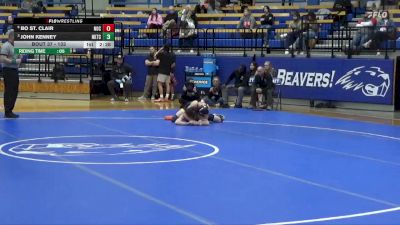 133 lbs Quarterfinal - John Kenney, Fort Hays Tech Northwest College vs Bo St. Clair, Northern Oklahoma College