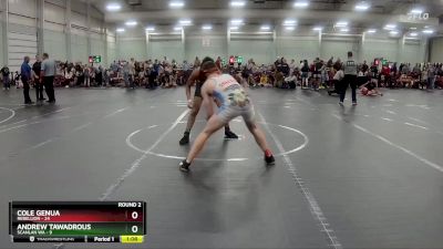 144 lbs Round 2 (8 Team) - Cole Genua, Rebellion vs Andrew Tawadrous, Scanlan WA