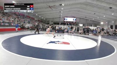 144 lbs Cons. Rd Of 16 - Avery Jaime, Southern Illinois Regional Training Center vs Berkley Behrens, Beastmode Wrestling