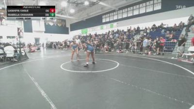 170 lbs Cons. Semi - Isabella Chavarin, Smash vs LaQuoya Cagle, Chaparral High School
