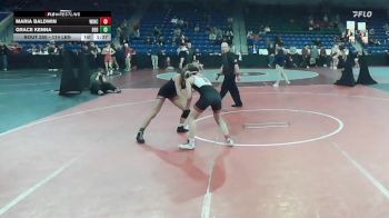 114 lbs 3rd Place - Maria Baldwin, Winchester vs Grace Kenna, Bedford