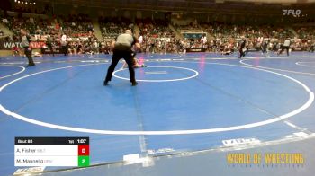 76 lbs Round Of 16 - Abel Fisher, Sebolt Wrestling Academy vs Marcarlo Mannello, GPS/Apex/KD