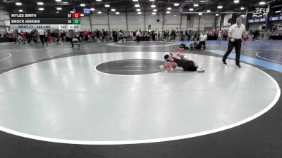 100 lbs Round Of 64 - Myles Smith, NY vs Brock Jenkins, GA