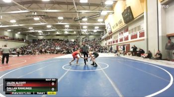 150 lbs Champ. Round 3 - Dallan Rawlings, Show Low vs Jalen Alcott, Monument Valley