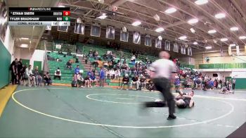132 lbs Cons. Round 6 - Ethan Smith, Brighton vs Tyler Bradshaw, Medina