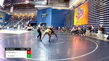 150 lbs Cons. Round 1 - Alec Baxley, St Marks vs Sebastian Blumberg, St Joseph Metuchen