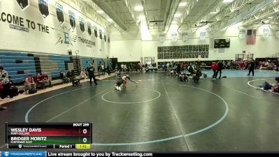 138-141 lbs Round 5 - Bridger Moritz, Cheyenne East vs Wesley Davis, Fort Collins