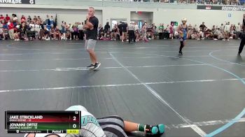 100 lbs Round 1 (6 Team) - Jake Strickland, Eagle Empire vs Jovanni Ortiz, Grapple Academy