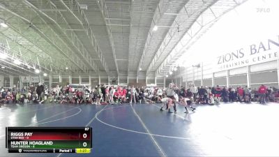 87 lbs Round 1 (4 Team) - Riggs Pay, Utah Red vs Hunter Hoagland, Team Oregon