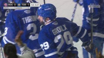 Bo Groulx Shows Off The Hands For Pretty Goal As Marlies Extend Lead In game 1