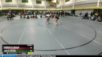 138 lbs Round 1 - Jazlyn Weigel, Napoleon Royal Force vs Kimberlyn Heisler, Spearfish Youth Wrestling