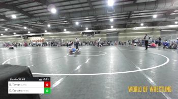 95 lbs Consi Of 16 #2 - Grant Taylor, SlyFox Wrestling Academy vs Dominic Cordero, Higher Calling Wrestling Club