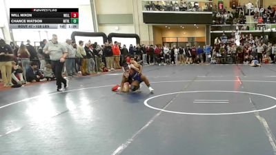 138 lbs Round Of 32 - Will Nixon, Wellesley vs Chance Watson, Mountain Valley