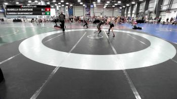 107 lbs Rr Rnd 3 - ISABELLA OLSHEFSKIE, PA Legends vs Larissa Barfknecht, Illinois Cornstars