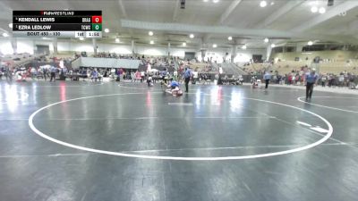 130 lbs Semifinal - Ezra Ledlow, Higher Calling Wrestling vs Kendall Lewis, TN Wrestling Academy