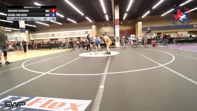 165 lbs Round Of 16 - Brett Burgess, 3F Wrestling vs Maxwell Herman, WAR Training Center