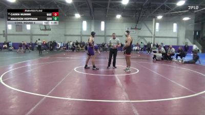 197 lbs Cons. Round 4 - Braydon Hoffman, Cornell College vs Caden Mumme, Wartburg