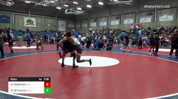152 lbs Quarterfinal - Henry Baalman, Dublin vs Austin Simmons, Bakersfield