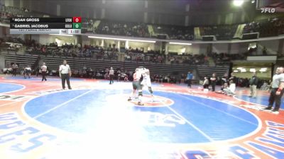 165-2A 1st Place Match - Gabriel Jacobus, Columbus vs Noah Gross, Lakeview Ft. Oglethorpe HS