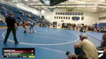 145 lbs Cons. Round 3 - Zander Tass, Buffalo Outlaws Wrestling Club vs Mitchel Wainscott, Powell Wrestling Club