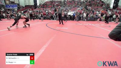 49-52 lbs Quarterfinal - Remmi Schwahn, Chandler Takedown Club vs Beckett Rupp, Perry Wrestling Academy