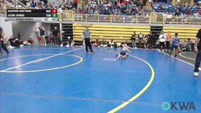 49 lbs Consolation - Easton Watters, Huskey Wrestling Club vs Acen James, Team Worx Wrestling Club