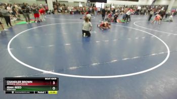 96 lbs Cons. Round 2 - Isiah Reed, Nebraska vs Chandler Brown, Immortal Athletics WC