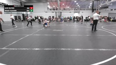 132 lbs Round 4 (6 Team) - Jack Silfies, JV All Stars vs Brady Slicker, Kraken Black