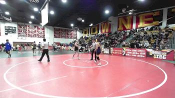 126 lbs Cons. Round 4 - Juan Guerra, Santa Monica vs Hunter Besneatte, Chaparral