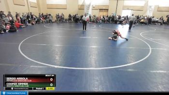 66 lbs Cons. Round 2 - Cooper Himmer, Wasatch Wrestling Club vs Sergio Arriola, Payson Lion Wrestling Club