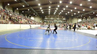 95-100 lbs Rr Rnd 2 - Cadence Aultman, South Georgia Athletic Club vs Sofia Tucker, Eagle Eye Wrestling Club