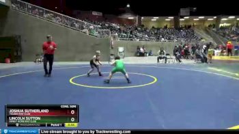 85 lbs Cons. Semi - Joshua Sutherland, Toledo Mat Club vs Lincoln Sutton, Sweet Home Mat Club