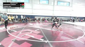 60 lbs Quarterfinal - Sabashton Carmody, OH vs Dominic Hall, MI