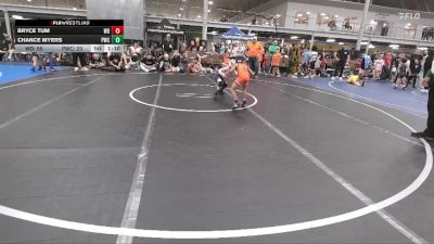 52 lbs Round 2 (6 Team) - Bryce Tum, Wayne Danger vs Chance Myers, Pride WC