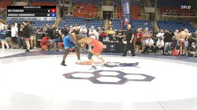 175 lbs Cons. Rd Of 64 - Bo Koedam, IA vs Joshua Henderson, OK