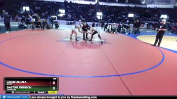138 lbs Semifinal - Daeton Johnson, Chiawana vs Jacob Alcala, Davis