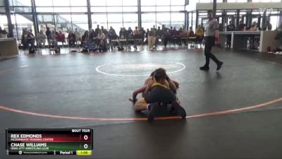 120 lbs Round 2 - Rex Edmonds, McDominate Training Center vs Chase Williams, Iowa City Wrestling Club