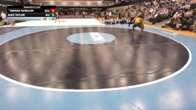 184 lbs Champ. Round 1 - Nathan Kovalcik, Messiah vs Alex Taylor, McDaniel