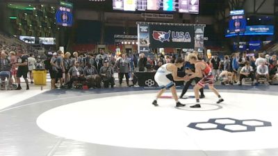 132 lbs Champ. Rd Of 64 - Gunner Knudsen, Utah vs Cole Armstrong, Idaho