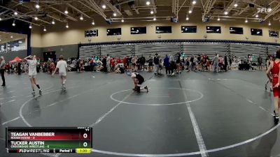 72 lbs Round 1 (8 Team) - Teagan Vanbebber, Rough House vs Tucker Austin, Crossroads Wrestling