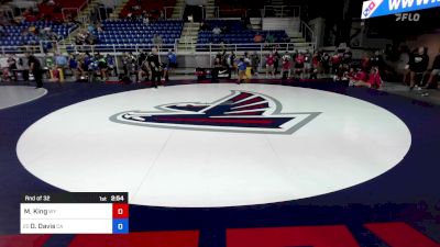 145 lbs Rnd Of 32 - Meadow King, WY vs Olivia Davis, CA