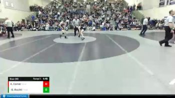 126 lbs Semifinal - Braylin Ruchti, Thurston vs Anthony Comer, Scapppoose