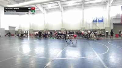 85 lbs Semifinal - Carter Larsen, True Grit Wrestling Club vs Bosten Fry, Sanderson Wrestling Academy