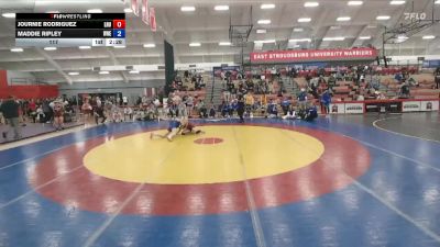 117 lbs Round 3 (12 Team) - Journie Rodriguez, Lock Haven University vs Maddie Ripley, Western New England