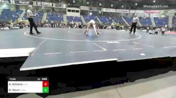 126 lbs Final - Breck Williams, BlackCat WC vs Braden Tatum, Team Kansas