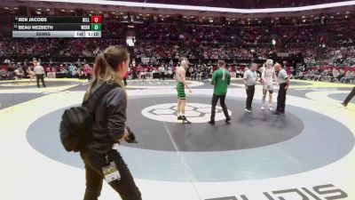 150 lbs Semis - Beau Nezbeth, West Branch vs Ben Jacobs, Bellevue