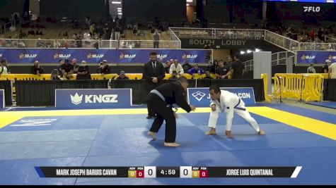Mark Joseph Baruis Cavan vs Jorge Luis Quintanal 2026 Pan Jiu Jitsu IBJJF Championship
