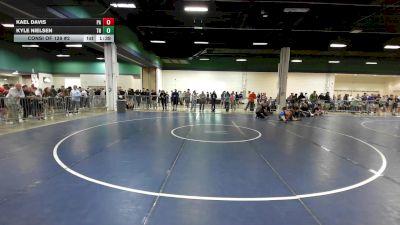 120 lbs Consi Of 128 #2 - Kael Davis, PA vs Kyle Nielsen, TN