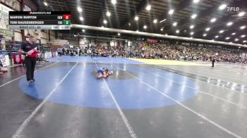 65 lbs 7th Place Match - Tom Rausenberger, PACK732 vs Marvin Burton, Camel Kids Wrestling