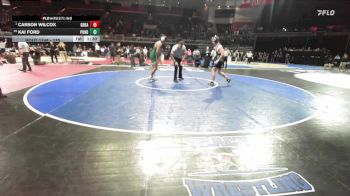 175 lbs Semifinal - Carson Wilcox, Granite Bay vs Kai Ford, Ponderosa